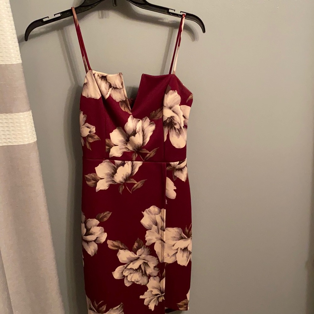 floral formal dress
